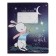 Notebook 12 sheets in the Magic Night line, covered cardboard, foil, mix