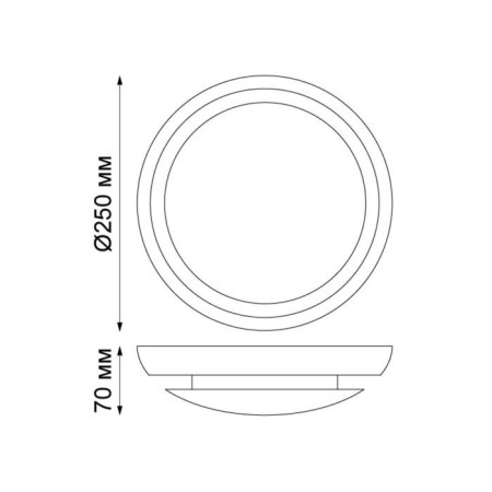 Over lamp, 4W LED, 3000K, 350LM, white color-2