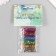 Glitter set 6 bottles "flakes", glitter weight of 1 bout - 1.2 g, color mix