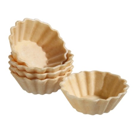 Wafer tartlets, 192 pcs, D55mm, 384 g-3