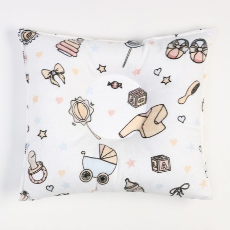 Toy pillow 20x25 cm, flannel 170 g/m, cotton 100%