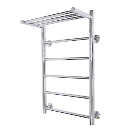 Water towel "Sanprise" Aurora P6, 400x700 mm, with a shelf, right, chrome-2