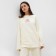 Women's sweatshirt MIST COZY STYLE, Milk, Size 50