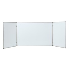 Magnetic marker board 300*100/100*75*2 Calligrata, three-section, in aluminum frame