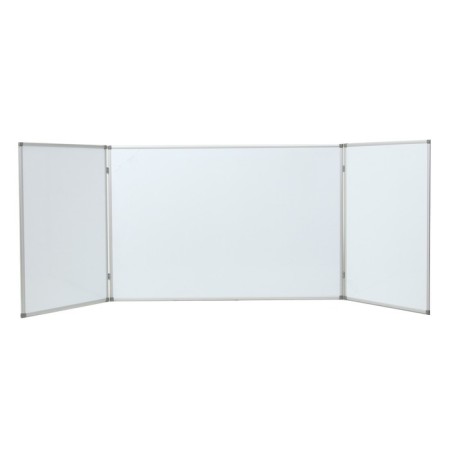 Magnetic marker board 300*100/100*75*2 Calligrata, three-section, in aluminum frame