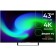 TV TopDevice TDTV43BS05U, 43 ", 3840x2160, DV3-T/T2/C/S2, HDMI3, USB2, Smarttv, Black