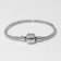 The basis for the bracelet "Bead", the color is silver, 15 size