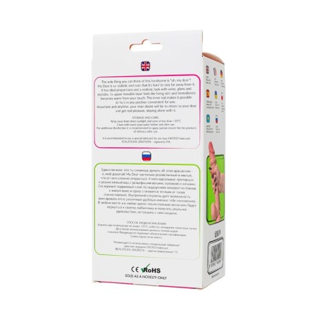 Realistic phallimitator My Babe My Dear, 22.5 cm, tp, bodily color-9