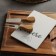 Set for supplying cheese "Marble", 2 knives, square board, acacia