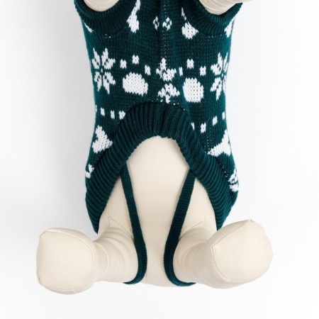 Sweater "Bones-Sniebs", size 10 (DS 23-26, OG 28-35, Osh 18-22 cm), Green-4