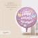 Foil ball 18 "Welcome, baby. Kit", circle