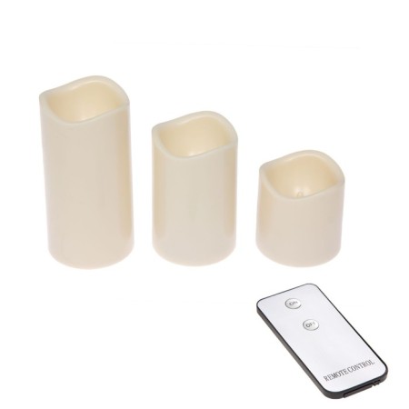 The candle LED "Flame", with a remote control, a set of 3 pcs.-2