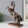 Souvenir Polystone "Stallion on the Hids" copper 25x9.7x29.9 cm