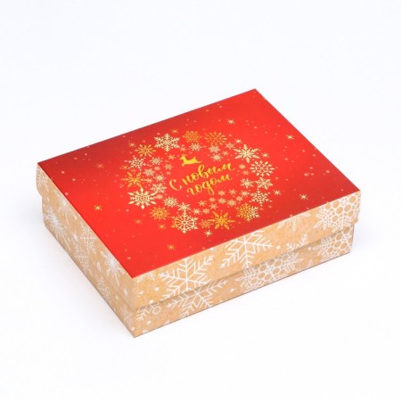 Gift box team "Winter Tale", 16.5 x 12.5 x 5.2 cm-7