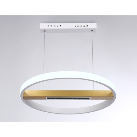 LED LED suspension with Ambrella Light, Linetech, FL51488, LED, 62 W, ​​4650LUM, 3000-6400K, gold, gold-3