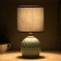 Aurelia table lamp E14 40W Blue 15x15x29 cm