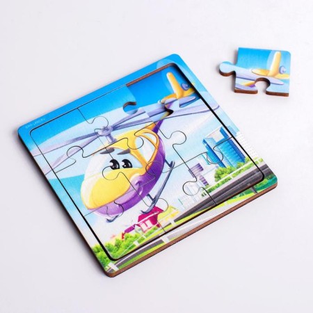 Puzzle "Helicopter", 9 parts-2