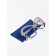 Napkin for glasses "tenderness", in individual packaging, blue color
