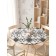 The tablecloth “Aztec drawings”, round, oxford, elastic band, size 140x140 cm, diameter 105-120 cm