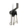Furniture hook Cappio tranquility, one -rod, color graphite