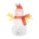 Night Snowman LED 1W RGB 3HLR44 Transparent 8x8x10cm Risalux