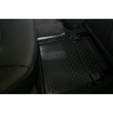 Rugs in the salon Hyundai Sonata, 2010-2016 4 pcs. (polyurethane)-1