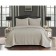A set with a bedspread "Loretta": size 240x260 cm, 50x70 cm - 2 pcs, color cream