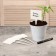 Garden signs for marking, 22 cm, with marker, set of 8 pcs., Plastic, white