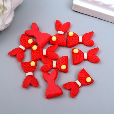 Decor for creativity plastic "Tail of the Mermaid" set 12 pcs mix 2.3x1.4 cm-1
