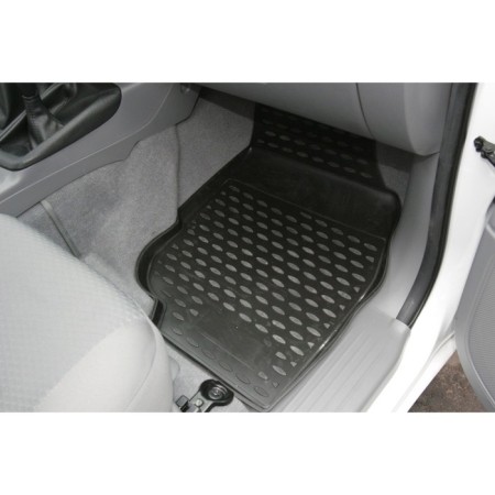 Rugs in the Toyota Hilux Salon 2008-2016, 4 pcs. (polyurethane)-3