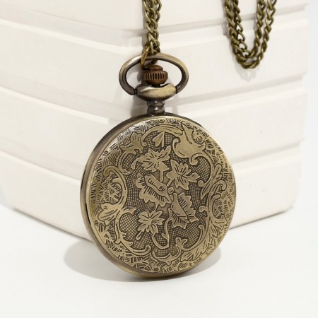 Pocket clock "Dragonfly", quartz, d dial-4.7 cm-2