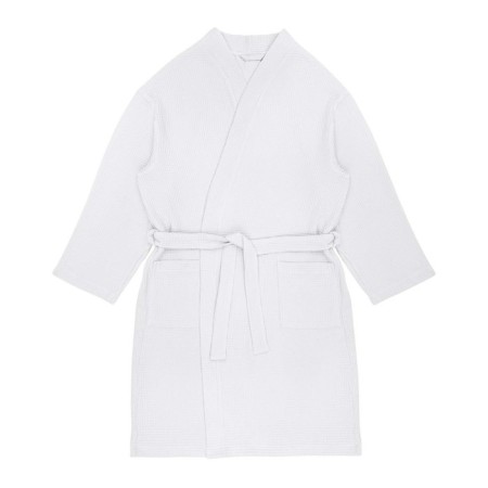 Wafel bathrobe Sofi de Marko "Erin", size S, color white