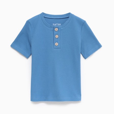T-shirt Children's KAFTAN "BASIC Line", p. 32 (110-116 cm), blue-6