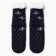 Women's socks with fur, white color/penguins, size 36-40