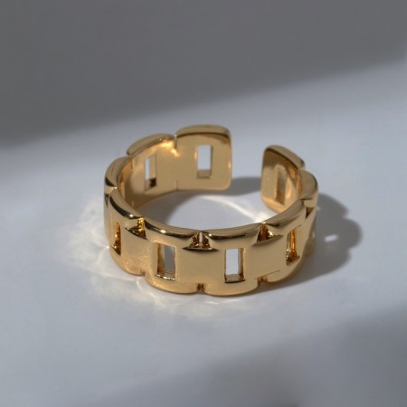 Ring "buckle", color gold, dimensionless-4