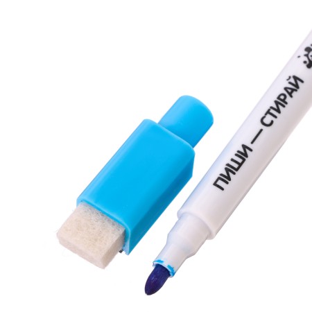 Water -based color markers with magnet and sponge (set 3 pcs)-2