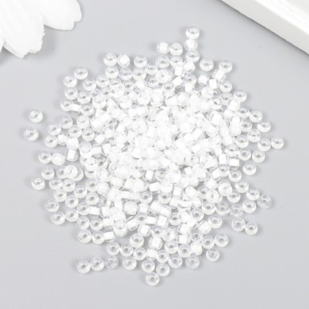 Beads "Zlatka" 08/0, 3 mm, 10 g 2201 Transparent-1