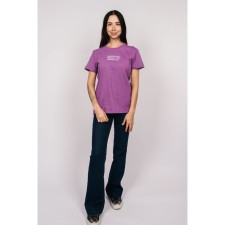 Female T -shirt, size 44, purple color