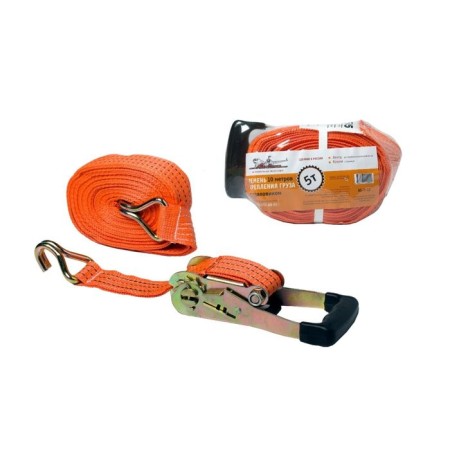 Cargo fastening belt with a ratchet 10 m, 5 t Airline as-T-11