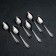Teaspoon "Coos", thickness 1.8 mm, silver color