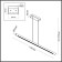 Suspended lamp MALI IP20 LED 49W 3000k