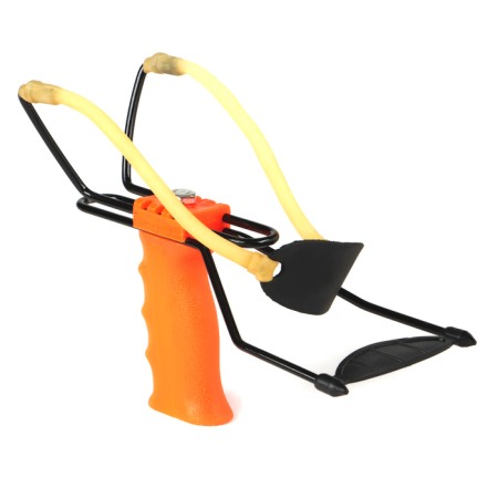 A slingshot with a fixed emphasis with a ball for balls-2