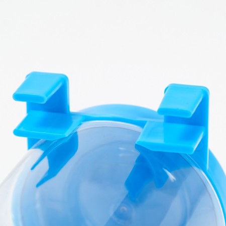Drill for a cage, 400 ml, 9 x 6 x 20 cm, blue-2