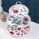 Former-Round Dalyana Dilan, 3 tiers, 20/26/29.5 cm, mix color