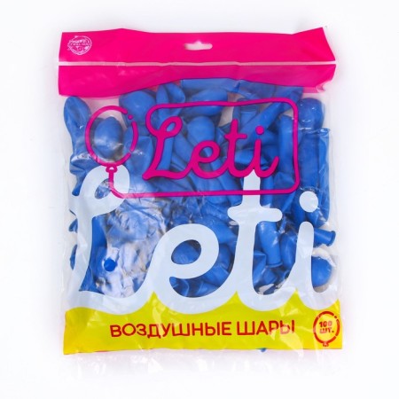 Shar Latex 5 ", pastel, set of 100 pcs.., water bombs, blue color-1