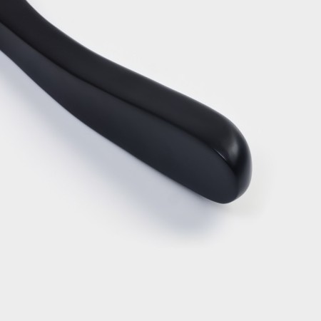 Shoulders - Ladom Black Lotus hanger, long hook, wide shoulders, 43.5 × 3.5 × 28.5 cm-2