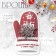 New Year! Brooch "Patterned snowflake", white color in silver