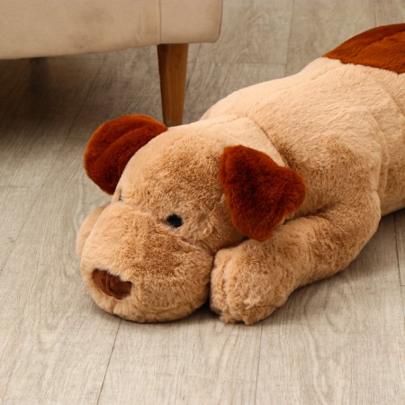 Soft toy "dog", 75 cm, brown color-1