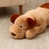 Soft toy "dog", 75 cm, brown color