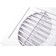 Exhaust BALLU BAF-EX 100, D = 100 mm, 12 W, 80 m3/hour, 31 dB, white